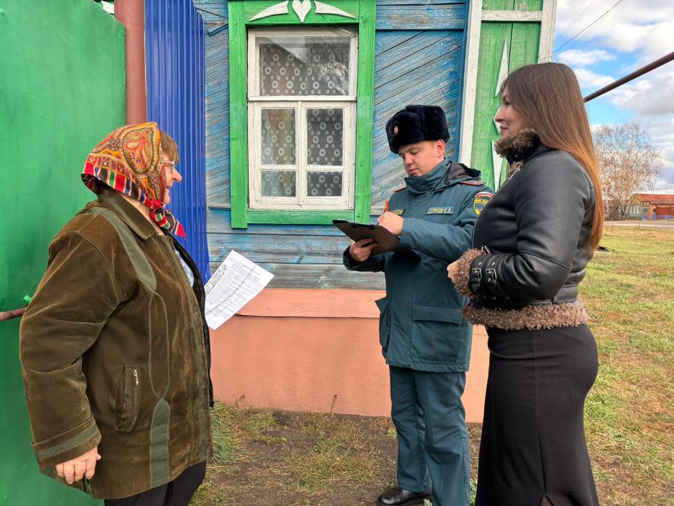 Профилактическая работа по пожарной безопасности в Камешкирском районе