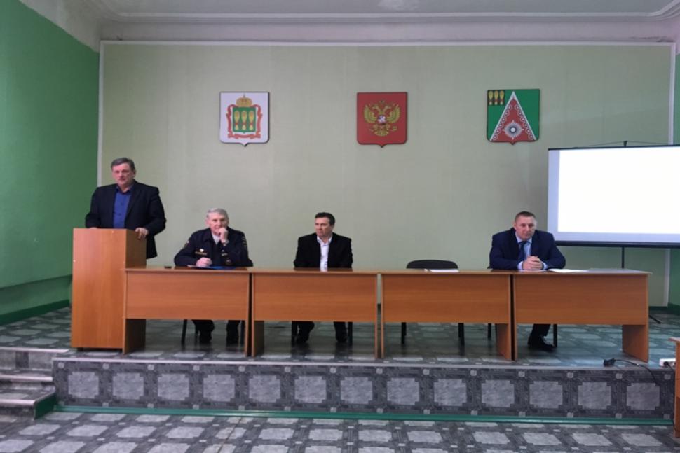 Учебно-методический сбор по подведению итогов деятельности  Камешкирского районного звена Пензенской территориальной подсистемы единой государственной системы предупреждения и ликвидации чрезвычайных ситуаций