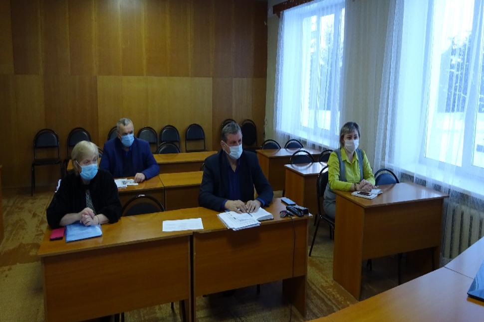 И.о. Главы администрации Камешкирского района Сергей Голубев принял участие в совещании в режиме видеоконференцсвязи