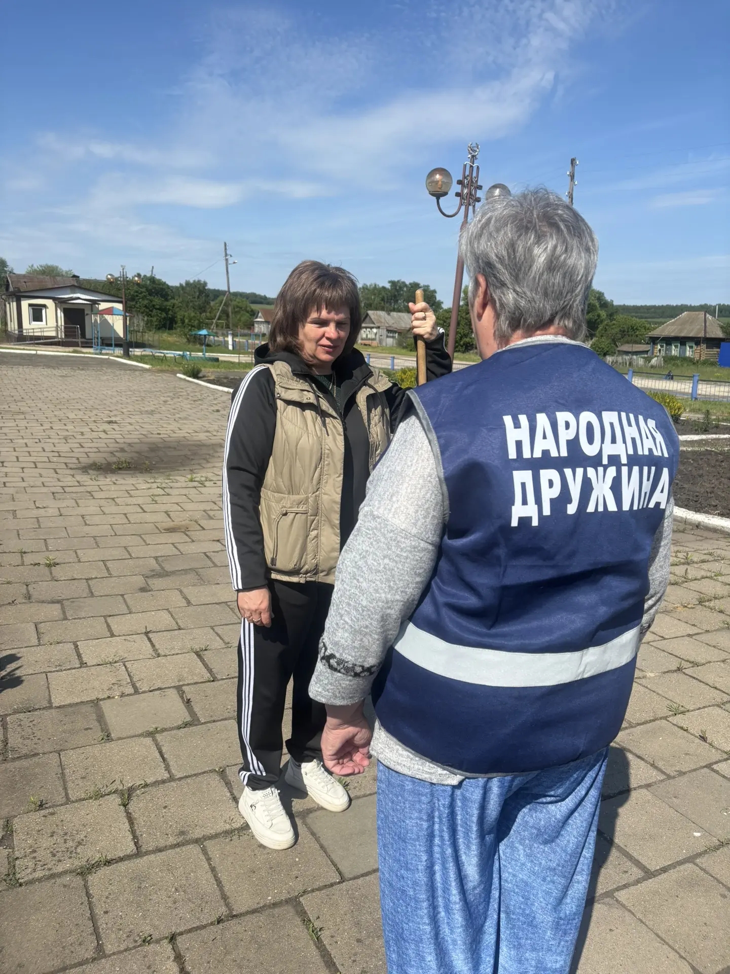 Народные дружинники Камешкирского района приняли участие в проведении рейда по охране общественного порядка