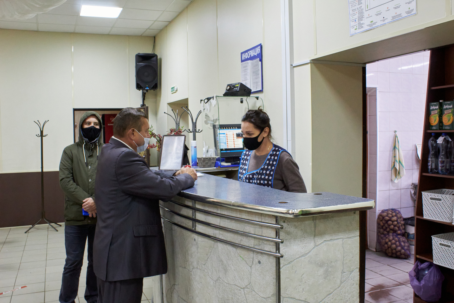 Профилактический рейд по соблюдению масочного режима