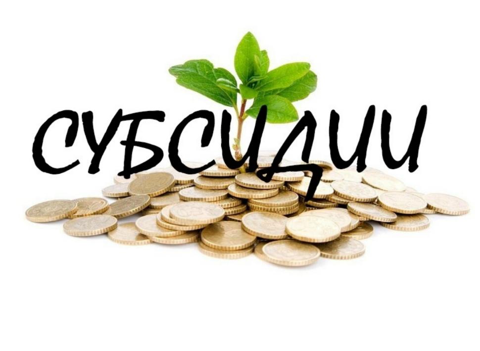 Субсидии на возмещение части затрат на 1 голову прироста поголовья коров молочного направления Субсидии на возмещение части затрат на 1 голову прироста поголовья коров молочного направления