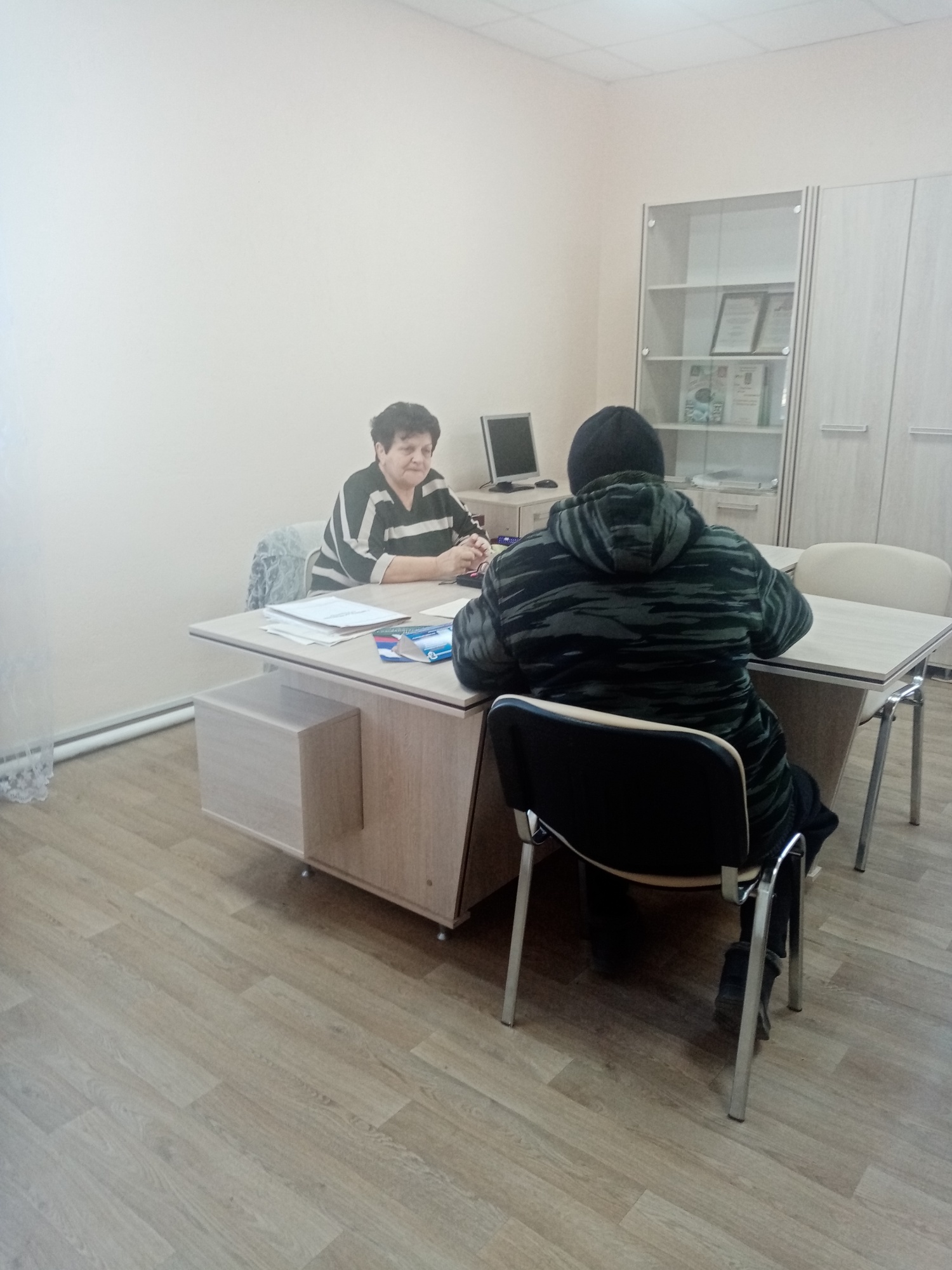 Глава администрации Русско-Камешкирского сельсовета Валентина Сорокина провела прием граждан 