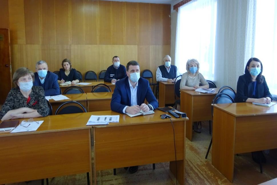 Глава администрации Камешкирского района Павел Мигин принял участие в совещании в режиме видеоконференцсвязи