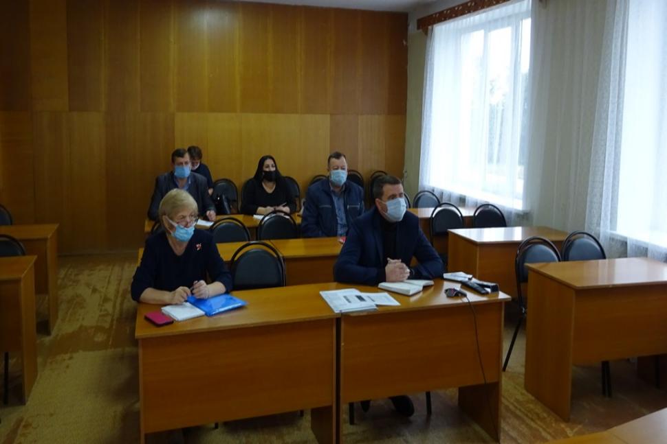 Глава администрации Камешкирского района Павел Мигин принял участие в совещании в режиме видеоконференцсвязи