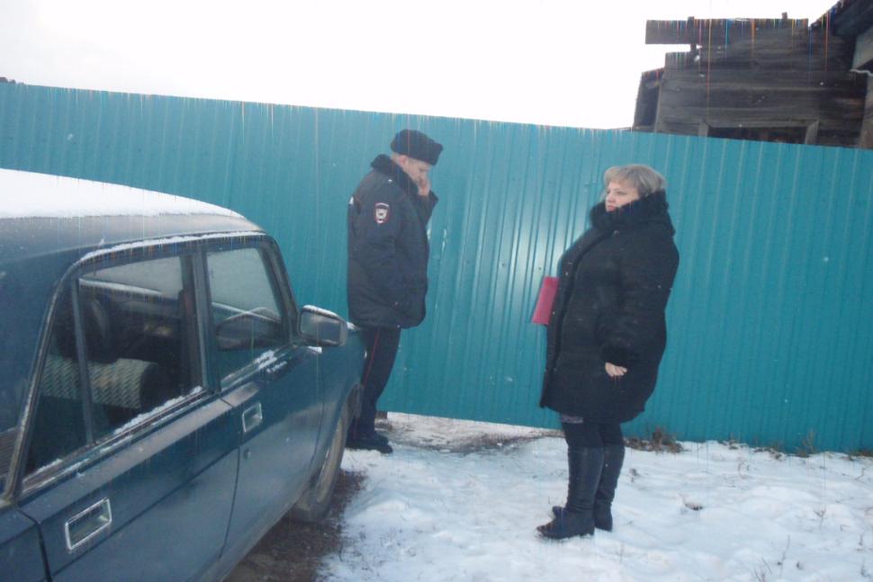 Рейд по неблагополучным семьям