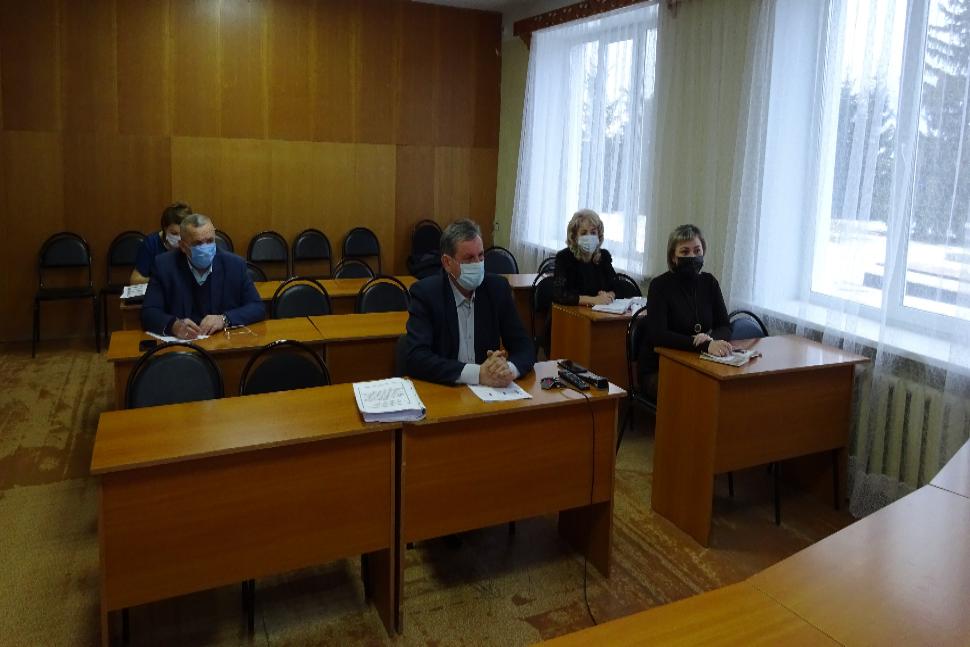 И.о. Главы администрации Камешкирского района Сергей Голубев принял участие в совещании в режиме видеоконференцсвязи