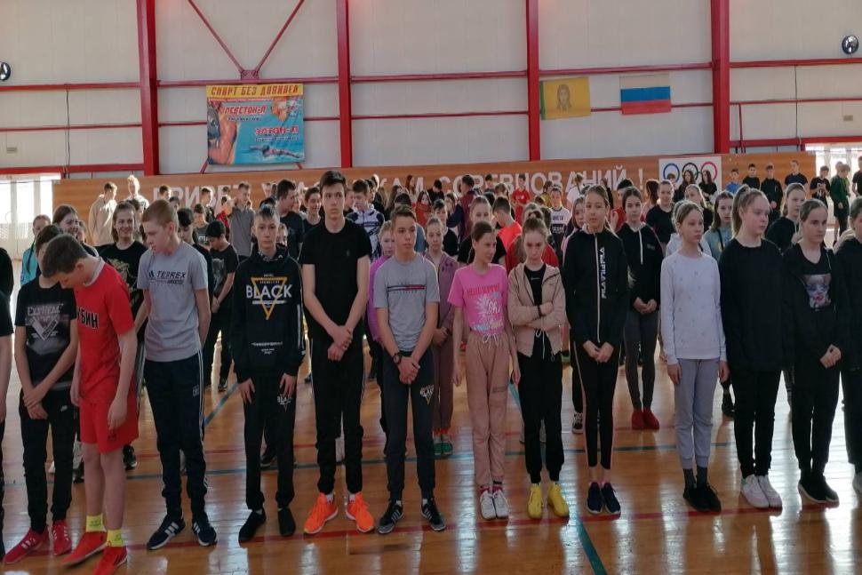 Первый этап весеннего фестиваля ГТО среди обучающихся образовательных учреждений
