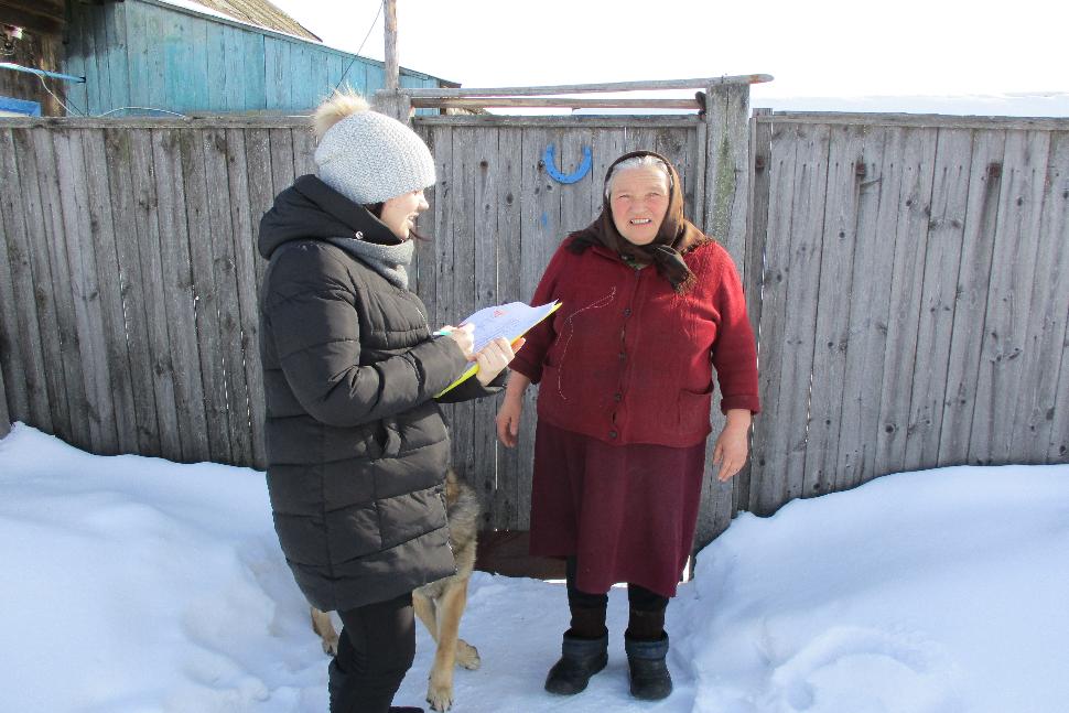 Проверка качества обслуживания на дому в селе Бегуч и селе Мокрый Дол