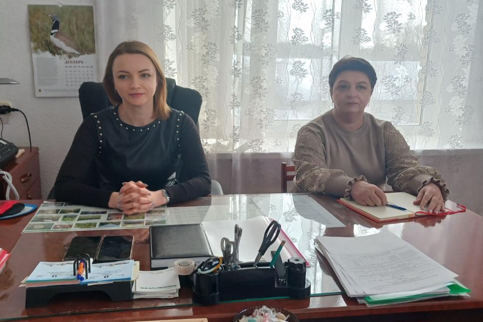 Глава Камешкирского района Ольга Белянина, 8 февраля 2024 года, провела встречу с трудовым коллективом организации « ГКУ по Камешкирско-лопатинское лесничество»