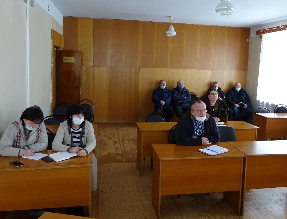 В администрации Камешкирского района состоялось совещание в режиме видеоконференцсвязи