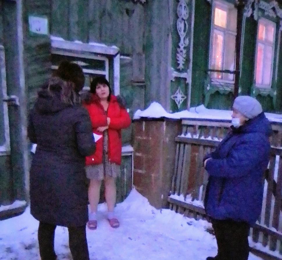 Межведомственная рейдовая группа посетила семьи с детьми, состоящими на различных видах профилактического учета 