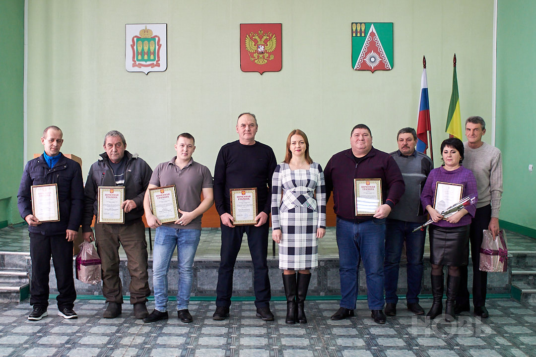 В Камешкирском районе чествовали тружеников села