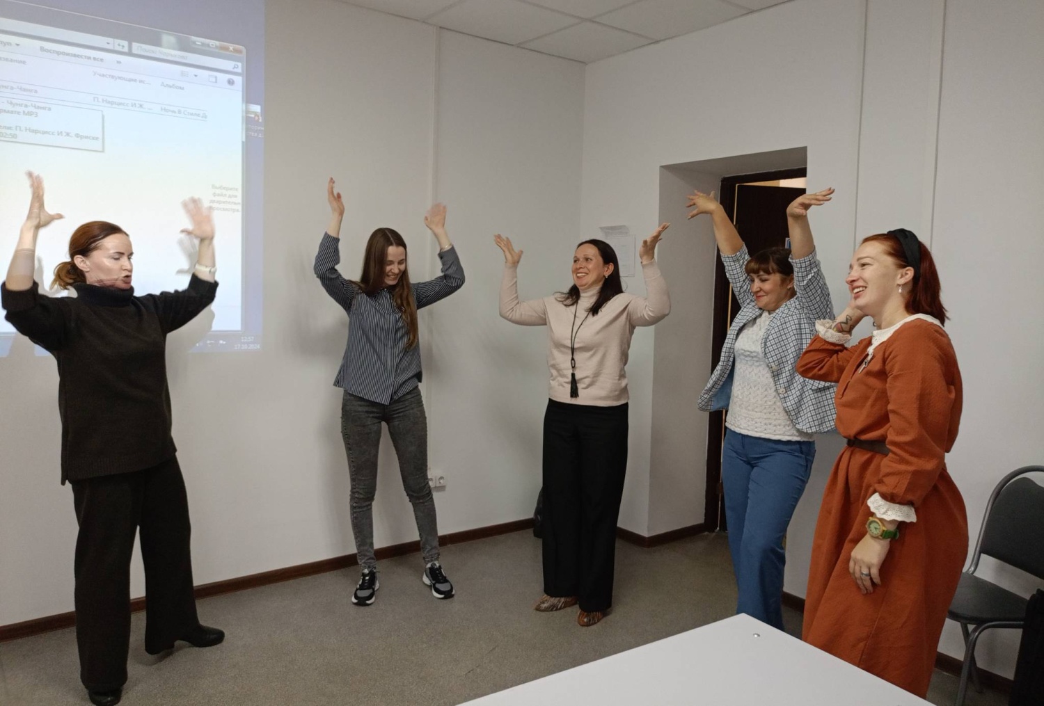 Педагоги представили опыт работы на областной научно-практической конференции "Танцующий детский сад". Педагоги представили опыт работы на областной научно-практической конференции "Танцующий детский сад".