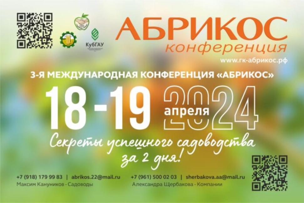 III-я Международная конференция «Абрикос» III-я Международная конференция «Абрикос»