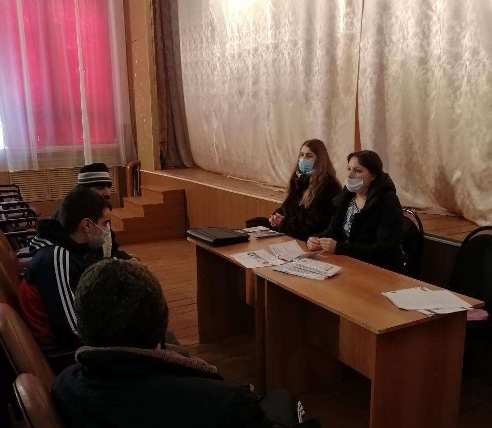 Встреча рабочей группы по решению вопросов и задач, направленных на снижение уровня бедности в Камешкирском районе с жителями Лапшовского сельсовета