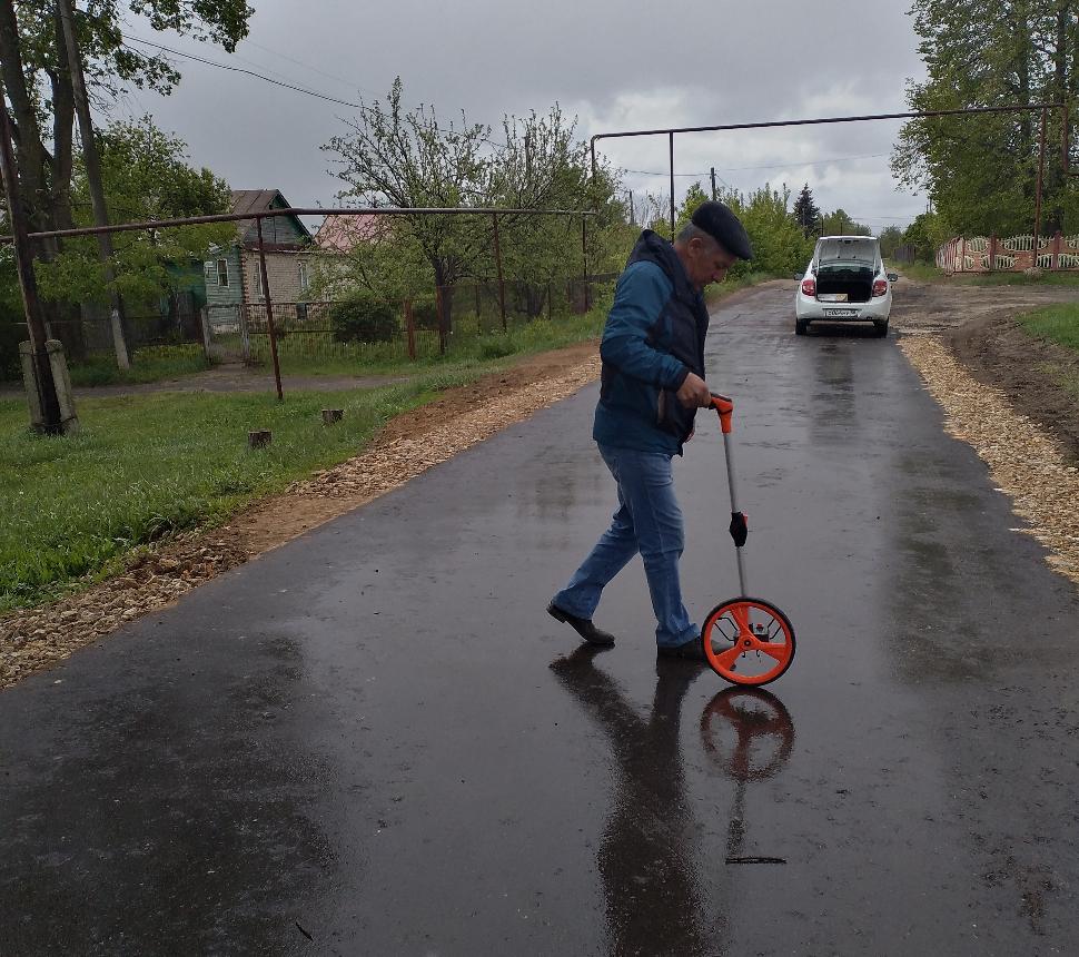В с.Русский Камешкир проведен ремонт автомобильных дорог