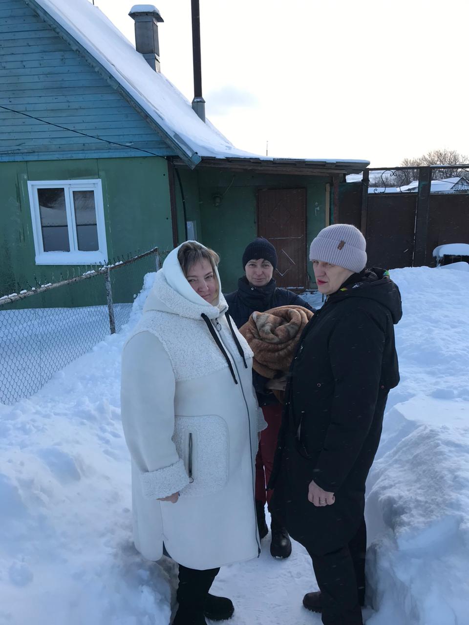 Помощь погорельцам.