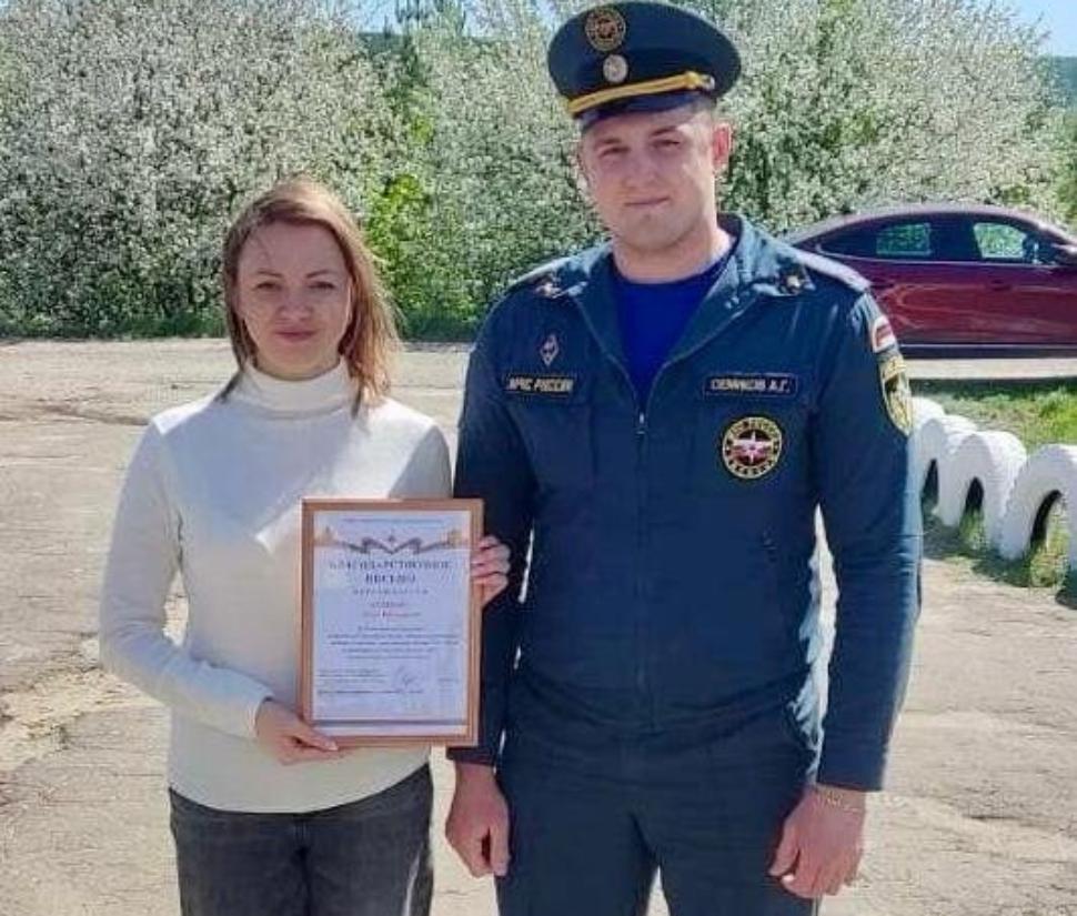 Глава Камешкирского района Ольга Белянина поздравила с Днем пожарной охраны работников и ветеранов Пожарной - спасательной службы № 40-Русский Камешкир