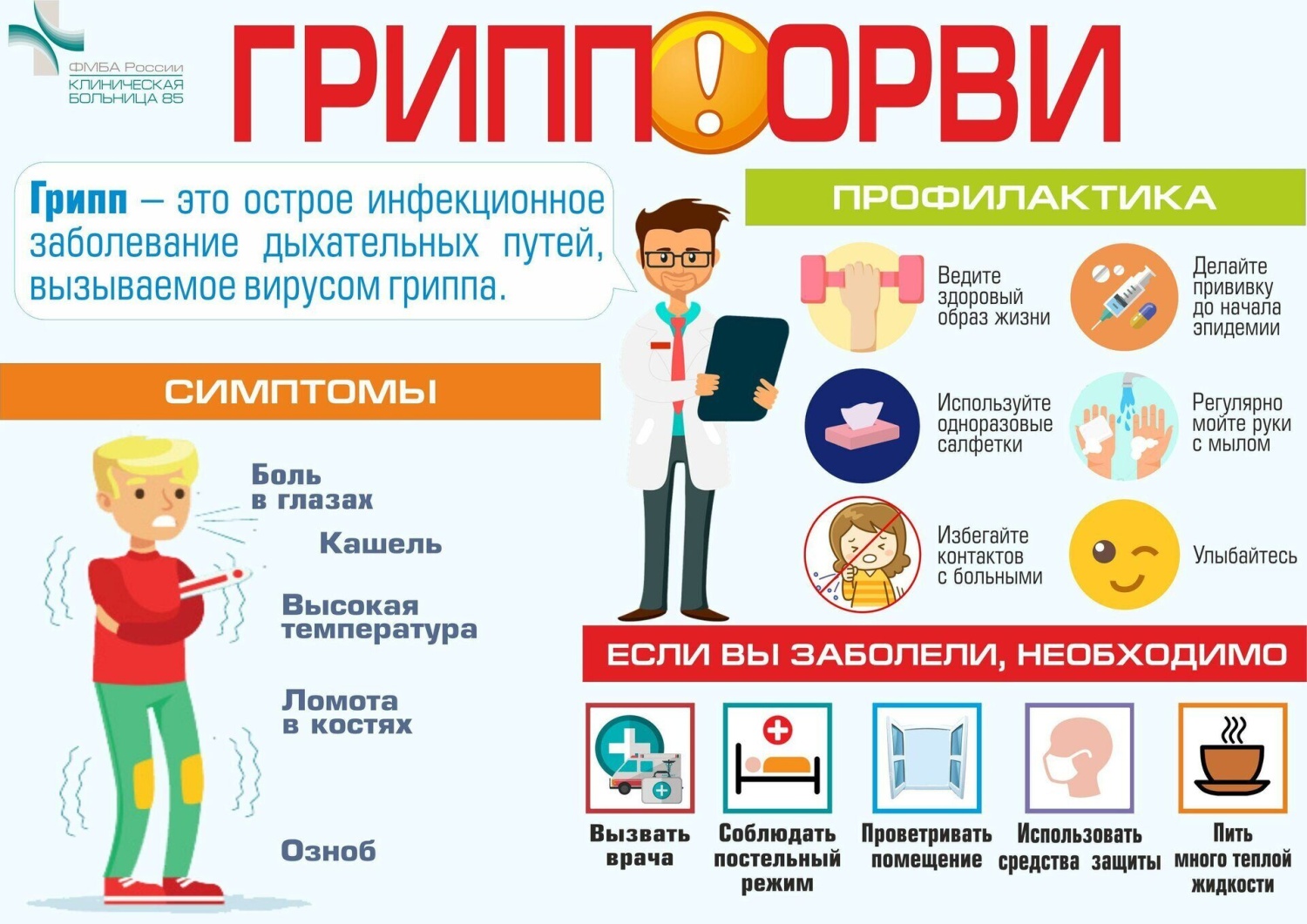 Предсезонная профилактика гриппа и ОРВИ Предсезонная профилактика гриппа и ОРВИ