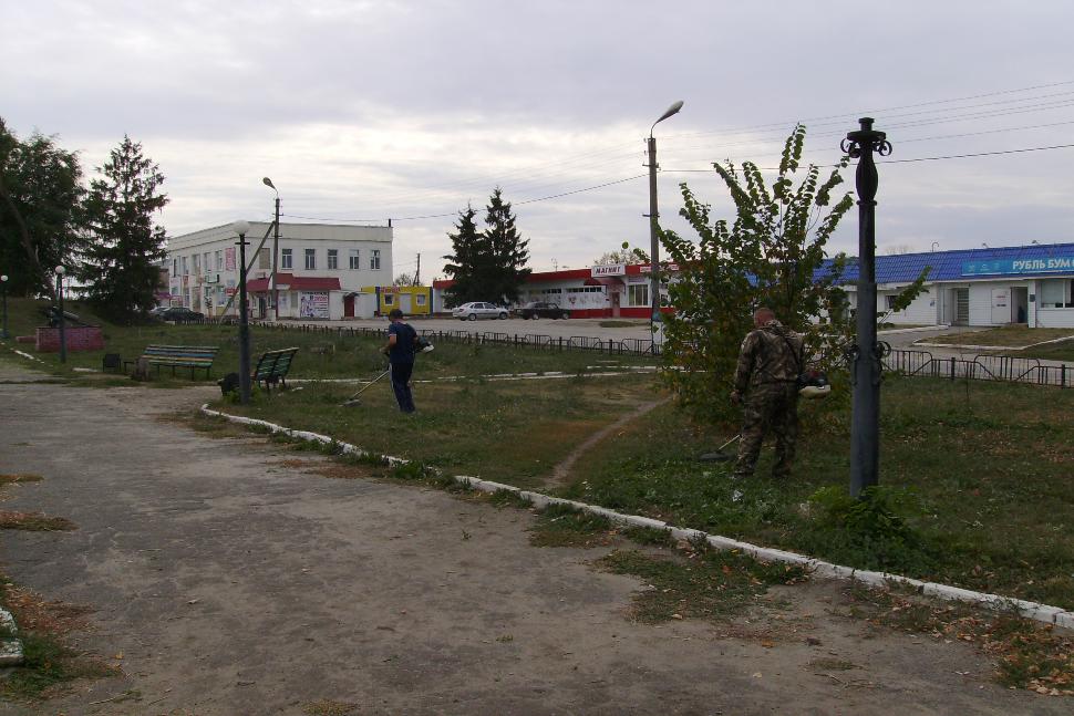 Благоустройство села Русский Камешкир