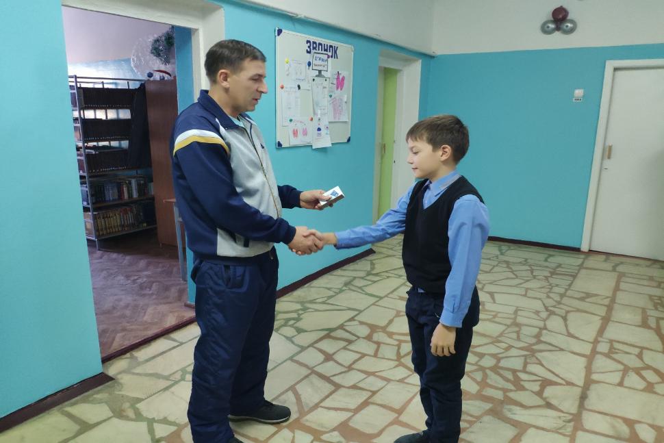 Вручение знаков отличия ГТО Вручение знаков отличия ГТО