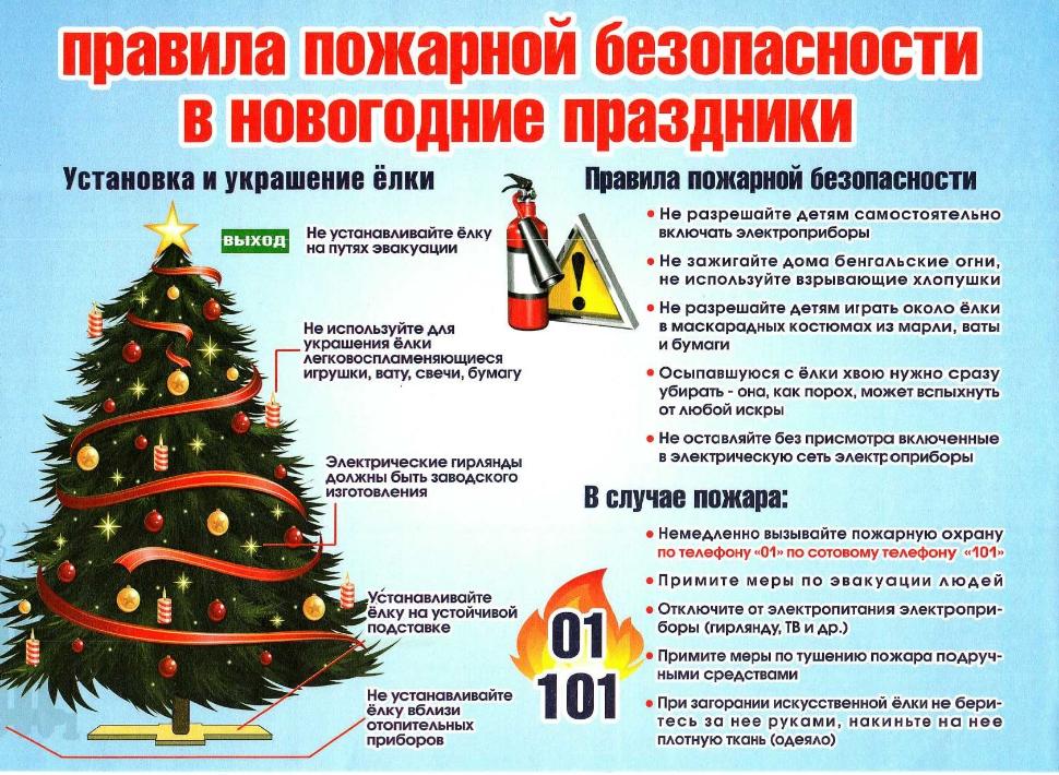 Безопасный Новый год Безопасный Новый год