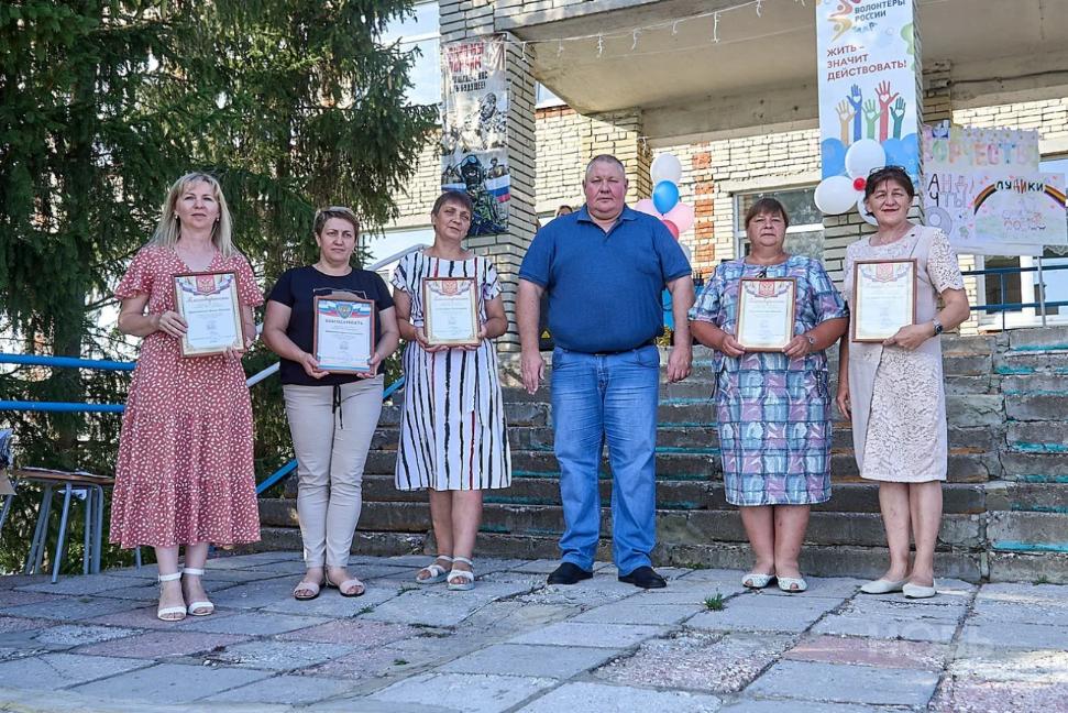 Закрытие летней смены лагеря труда и отдыха при средней школе села Старый Чирчим