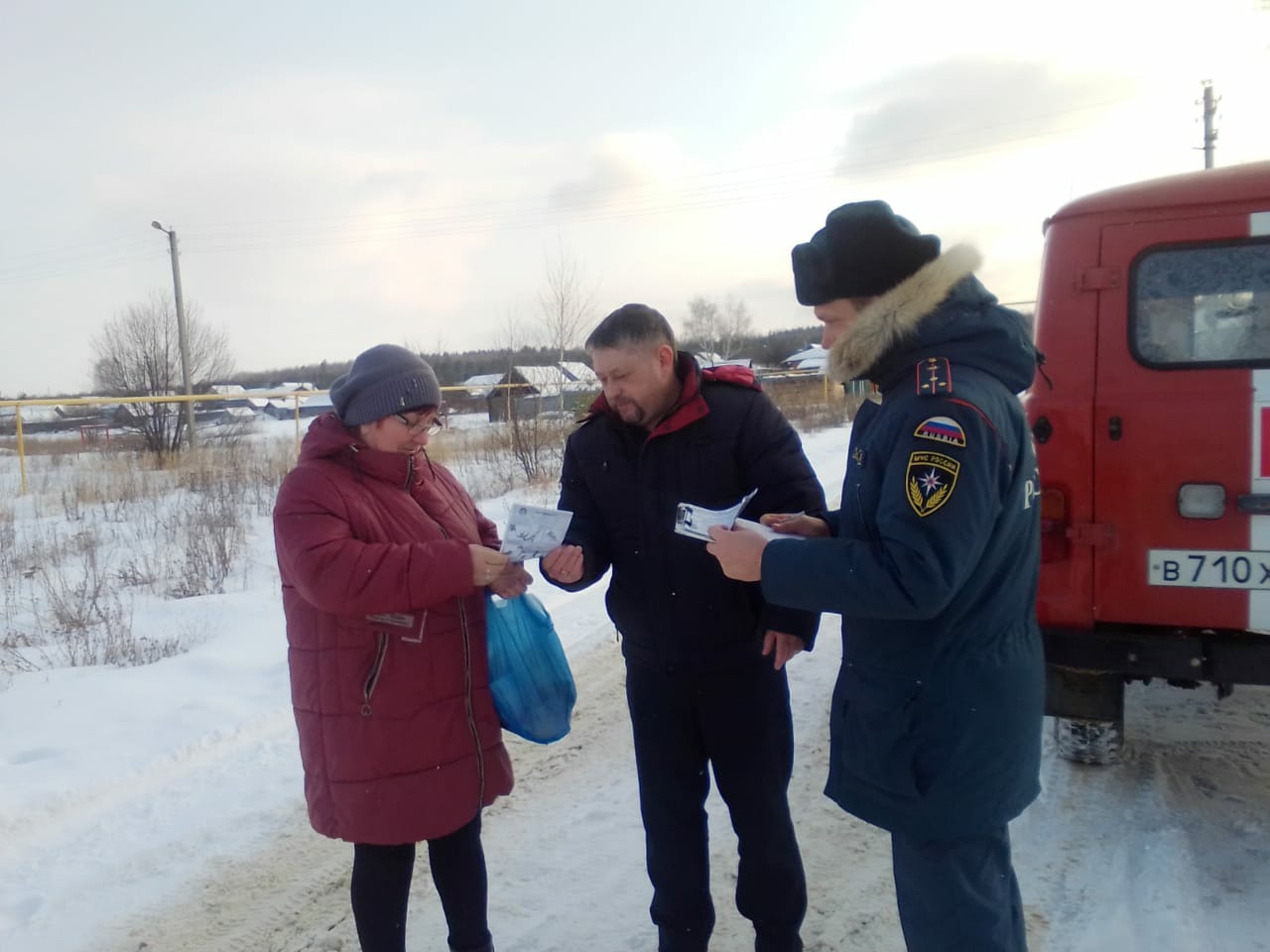 Межведомственная профилактическая группа посетила жителей сел Новое и Старое Шаткино Межведомственная профилактическая группа посетила жителей сел Новое и Старое Шаткино