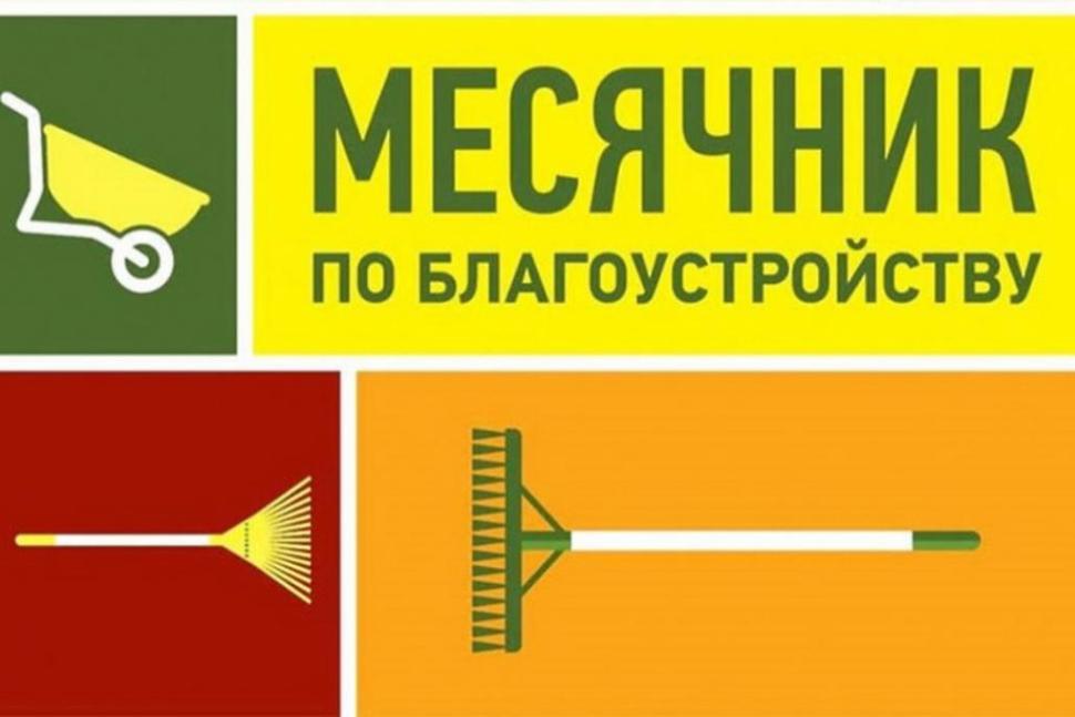 Месячник по благоустройству и санитарной очистке населенных пунктов