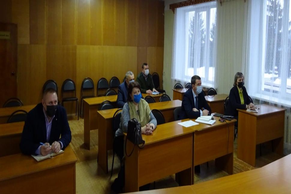 Глава администрации Камешкирского района Павел Мигин принял участие в совещании в режиме видеоконференцсвязи