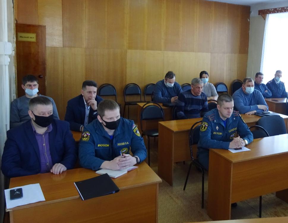 В администрации Камешкирского района провели очередное заседание паводковой комиссии