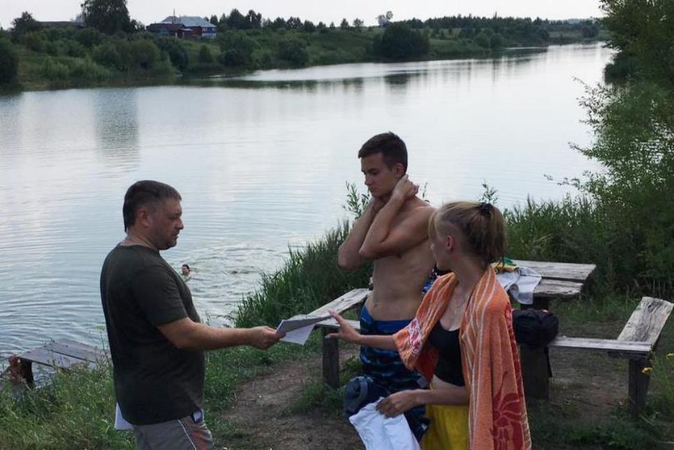 Профилактические рейды на водных объектах Камешкирского района 