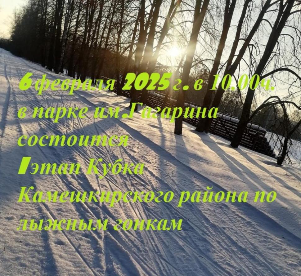 Первый этап Кубка Камешкирского района по лыжным гонкам
