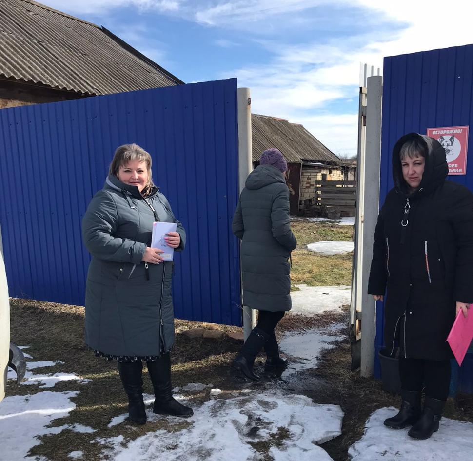 Межведомственный рейд на территории Новошаткинского сельского совета 