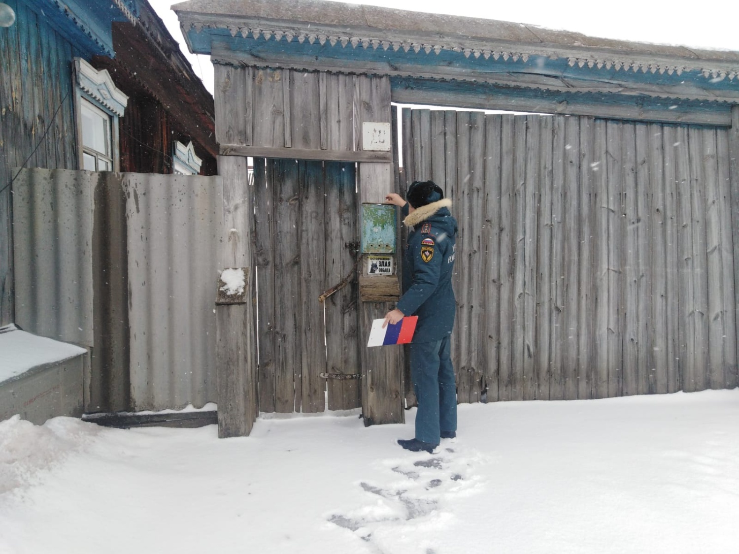 На территории Камешкирского района продолжаются рейды по пожарной безопасности