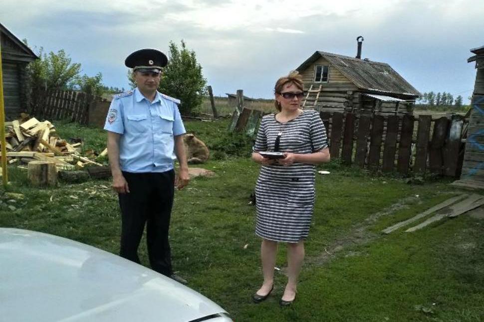 Рейд по неблагополучным семьям
