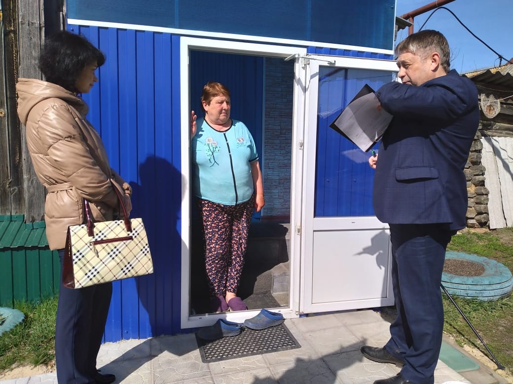 На территории Русско-Камешкирского сельсовета проведён профилактический рейд по пожарной безопасности
