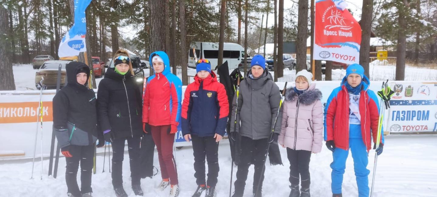 Соревнования по лыжным гонкам «Новогодняя гонка» в г. Никольск