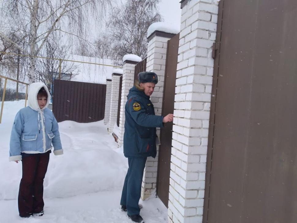  На территории села Русский Камешкир продолжаются межведомственные профилактические мероприятия