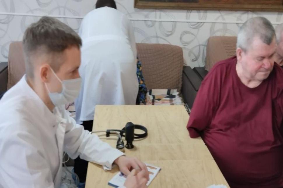 Ежегодный медицинский осмотр получателей социальных услуг Ежегодный медицинский осмотр получателей социальных услуг