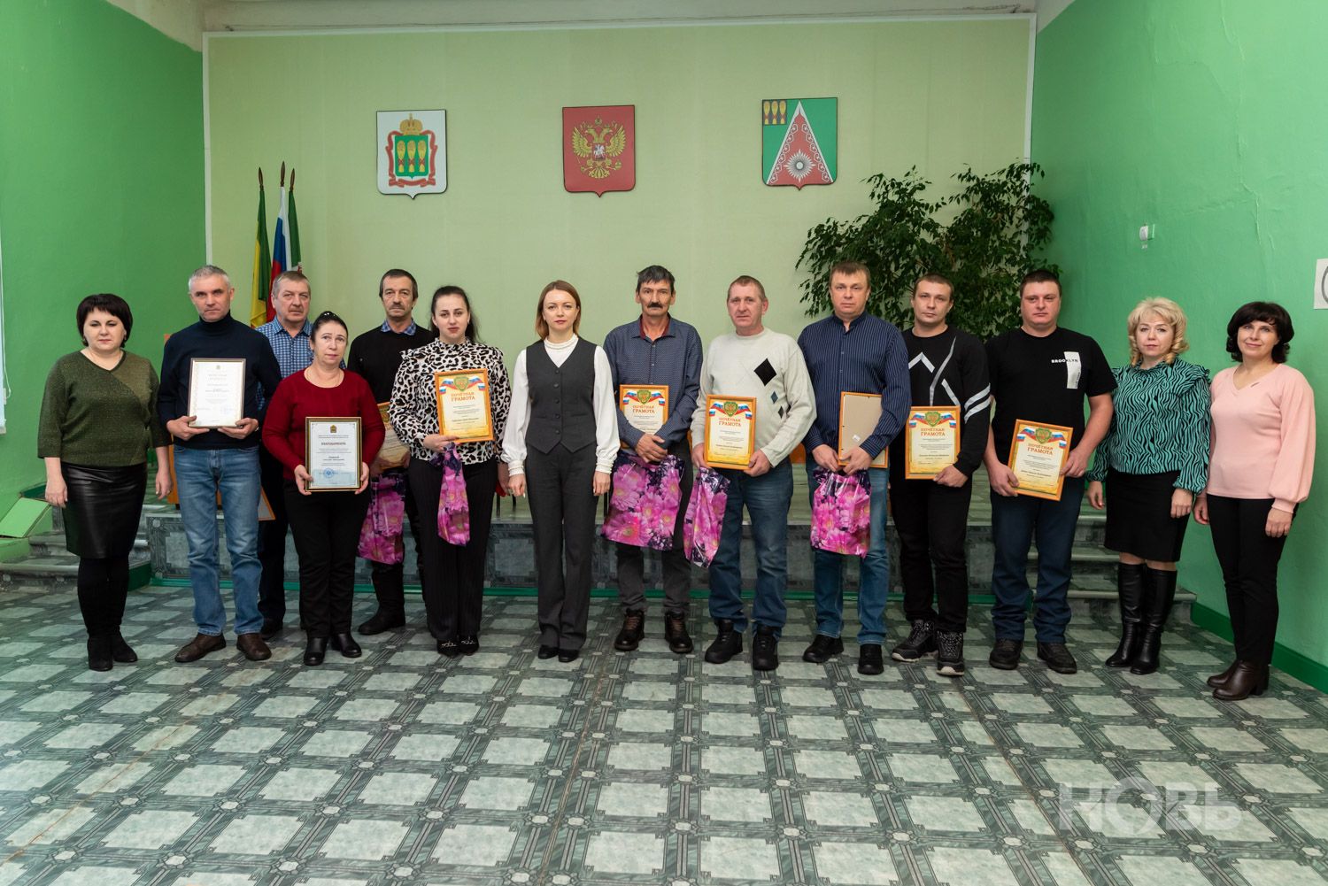 В Камешкирском районе  состоялось чествование тружеников сельского хозяйства