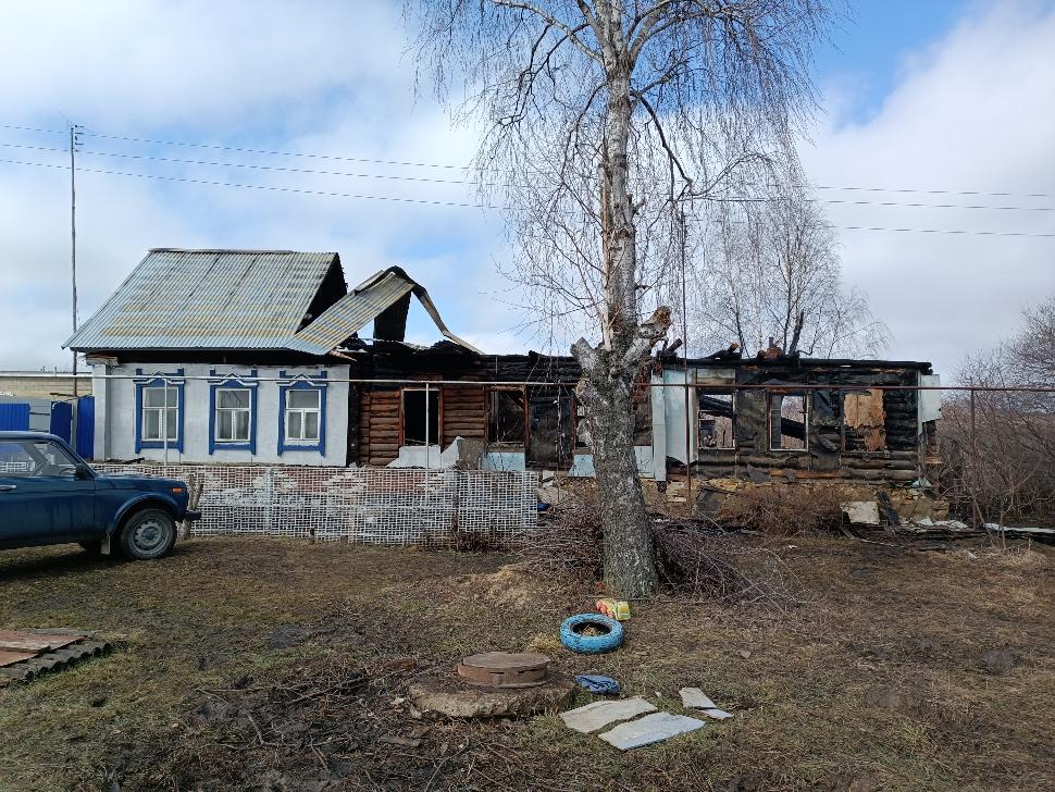 Информация о пожаре в с.Р.Камешкир