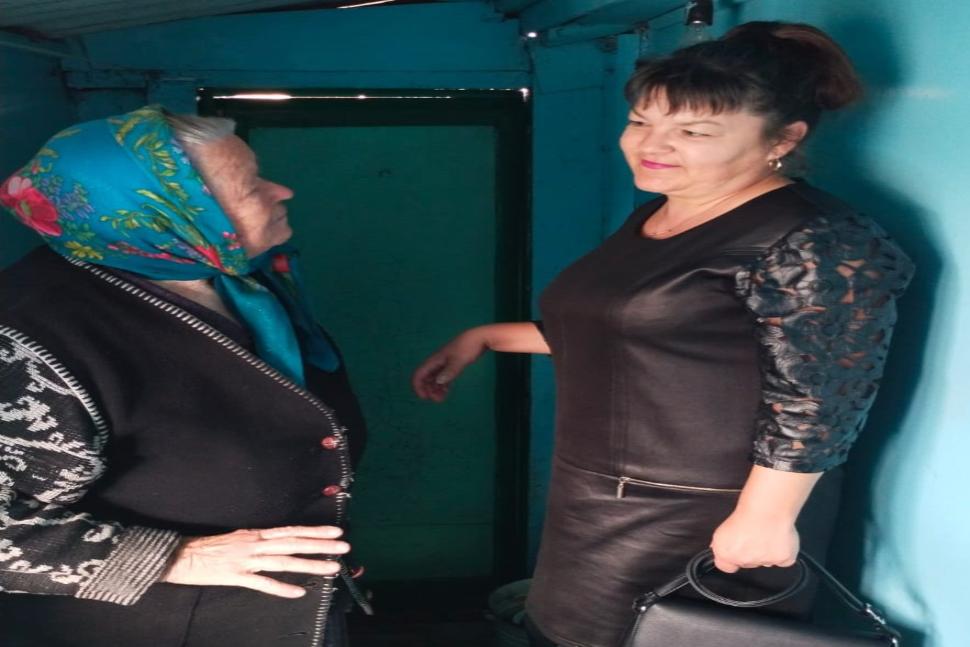 Выездная проверка в целях выявления и учета граждан пожилого возраста, нуждающихся в социальных услугах