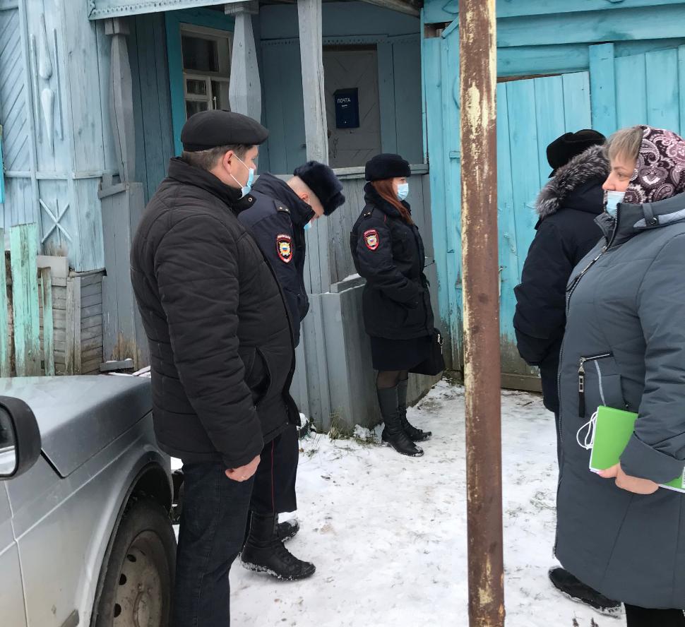 Межведомственный рейд на территории Пестровского сельского совета Межведомственный рейд на территории Пестровского сельского совета