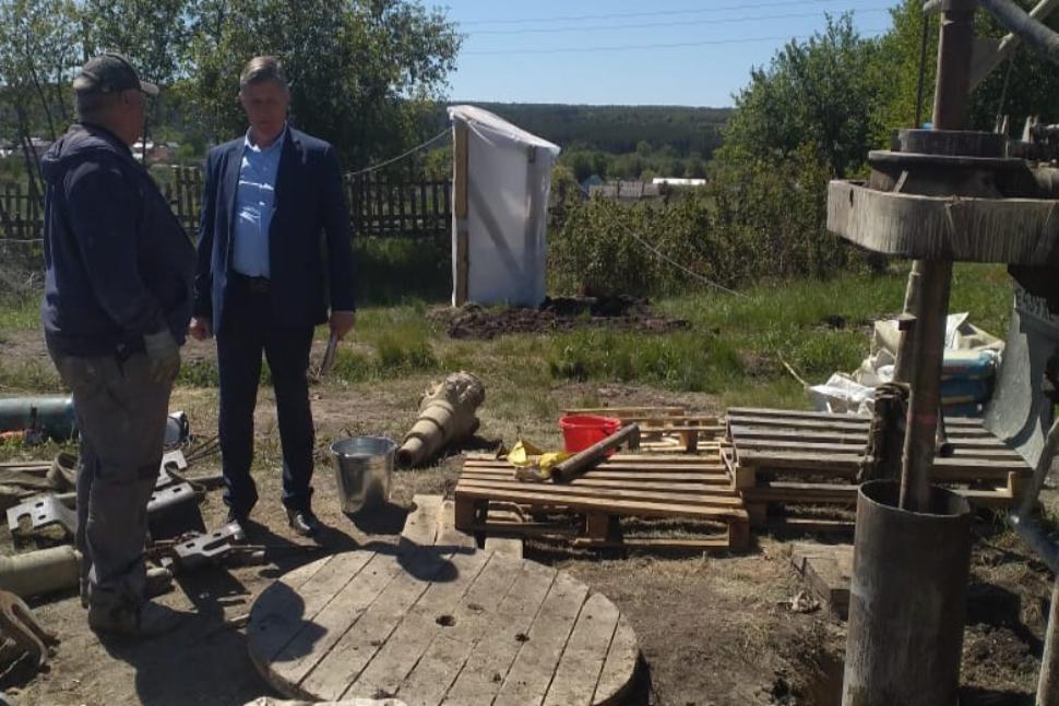 Реализация мероприятия «Чистая вода» в селе Русский Камешкир Реализация мероприятия «Чистая вода» в селе Русский Камешкир