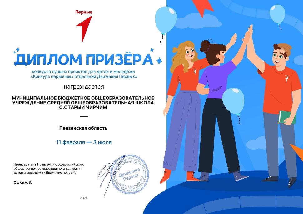 Призеры Всероссийского конкурса лучших проектов Призеры Всероссийского конкурса лучших проектов