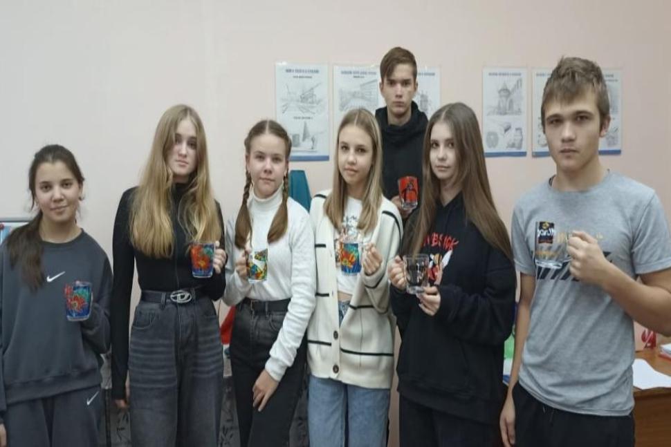 Мастер-класс по витражной росписи