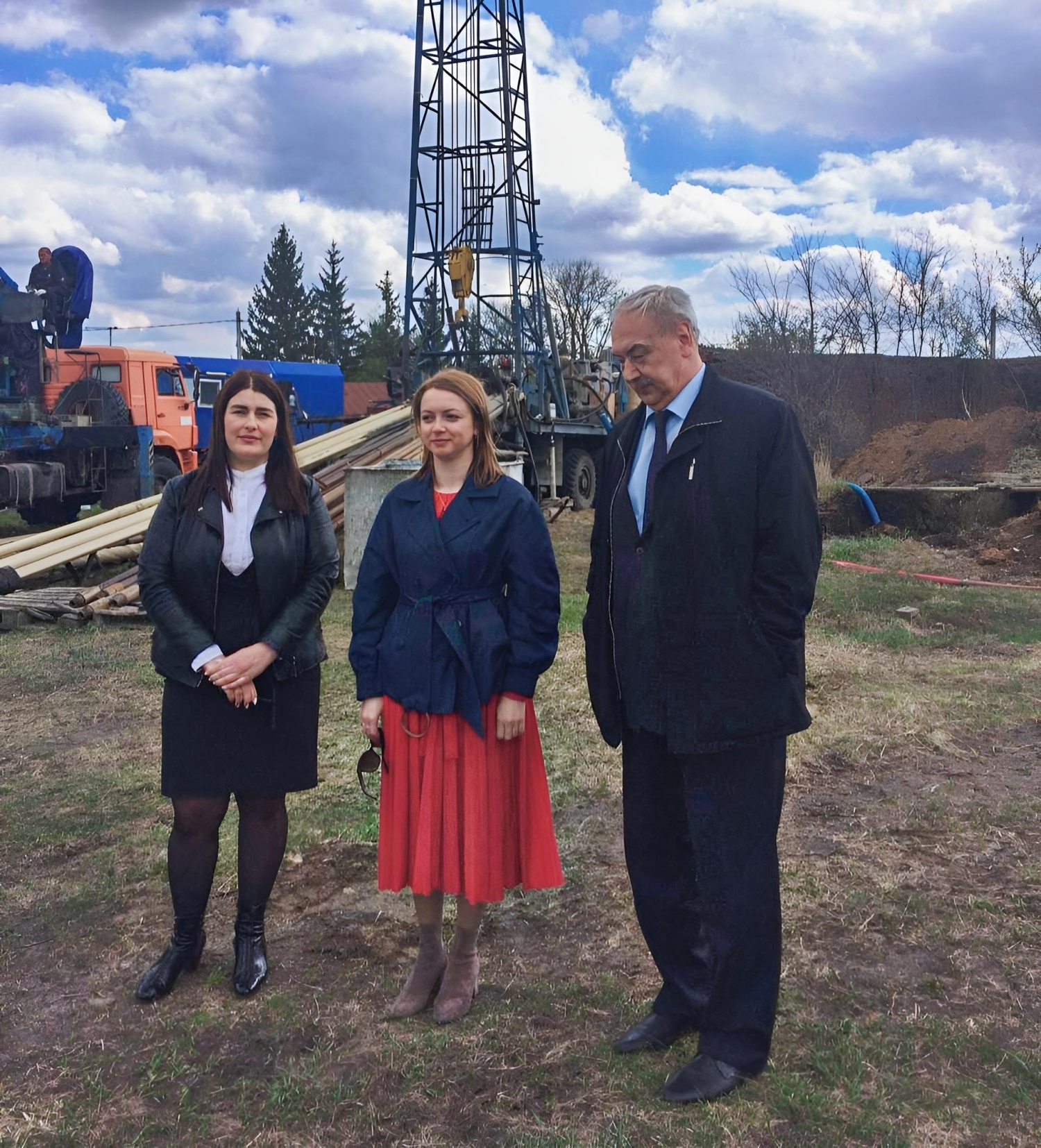 Министр ЖКХ и ГЗН Пензенской области Михаил Панюхин с рабочим визитом посетил Камешкирский район