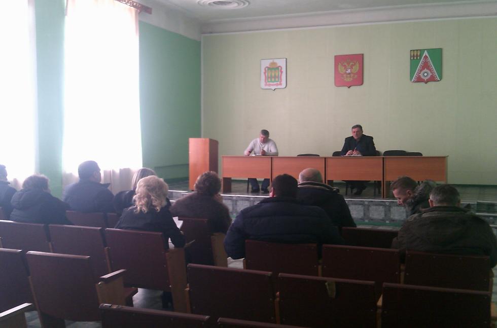 Рабочее совещание по вопросу передачи объектов коммунального хозяйства на основании заключения концессионного соглашения по инициативе инвестора